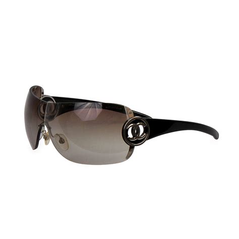 chanel sunglasses 4145 black|Eyewear .